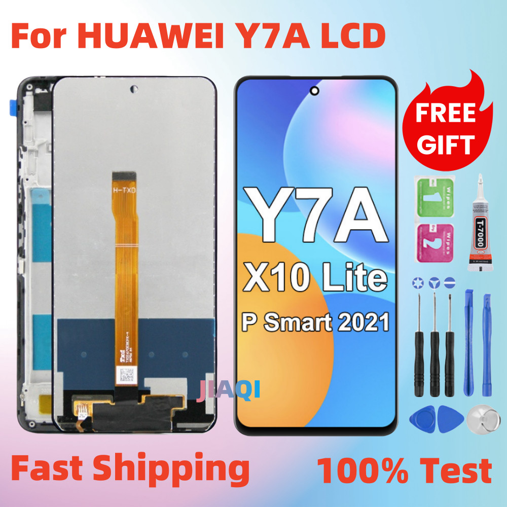 สําหรับ Huawei Y7A /P สมาร์ท 2021 /X10 Lite จอแสดงผล LCD Touch Screen Digitizer Assembly Replacement