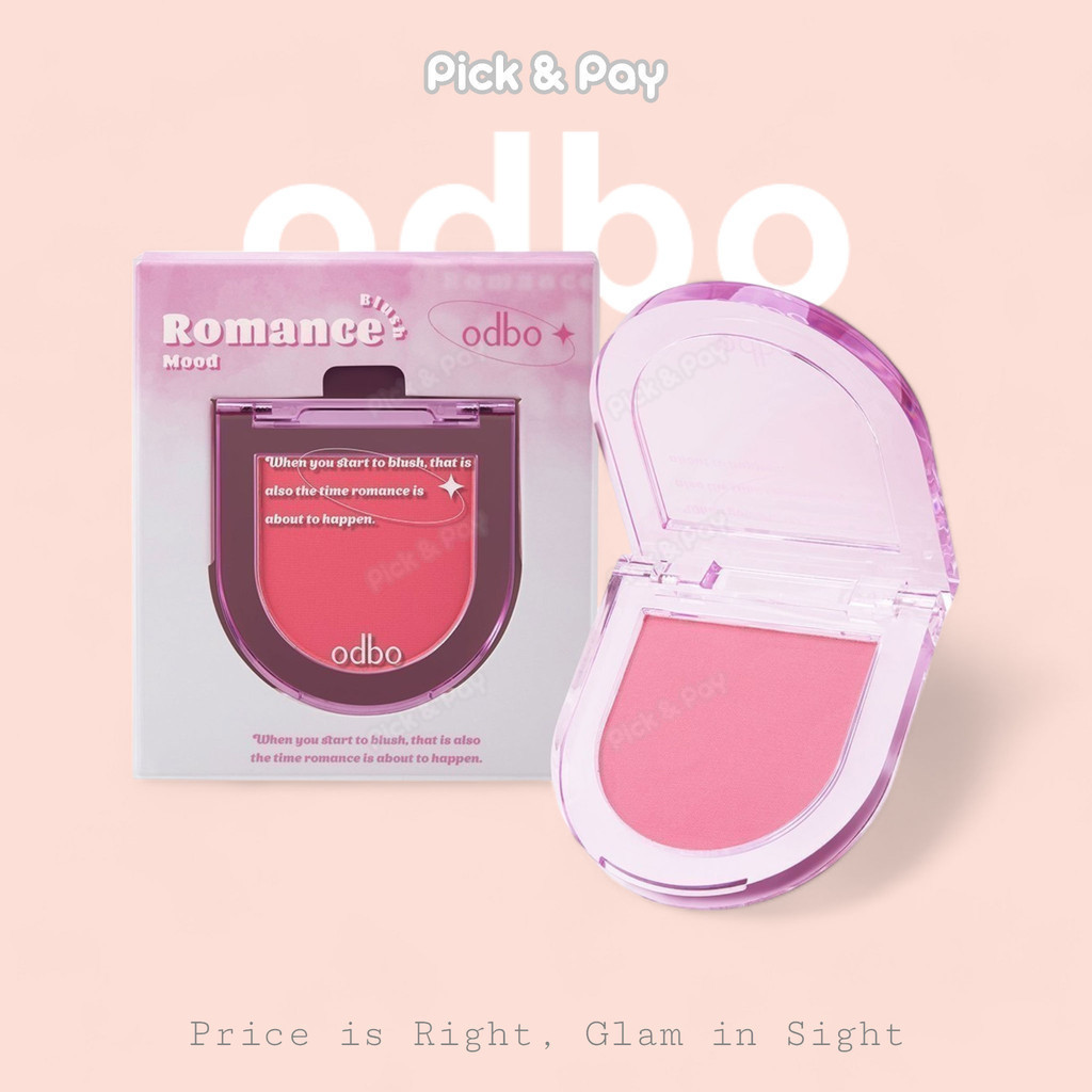 odbo บลัชออน Romance Mood Blush (OD1319)