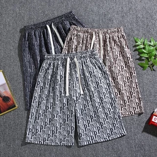 QC-DK8017 กางเกงขาสั้นแฟชั่นน่ารัก สามารถสวมใส่ได้ทั้งชายหญิง ลวดลายสมัยใหม่ใส่สบาย ผ้ายืดบางเบาไม่ร้อนแน่นอน
