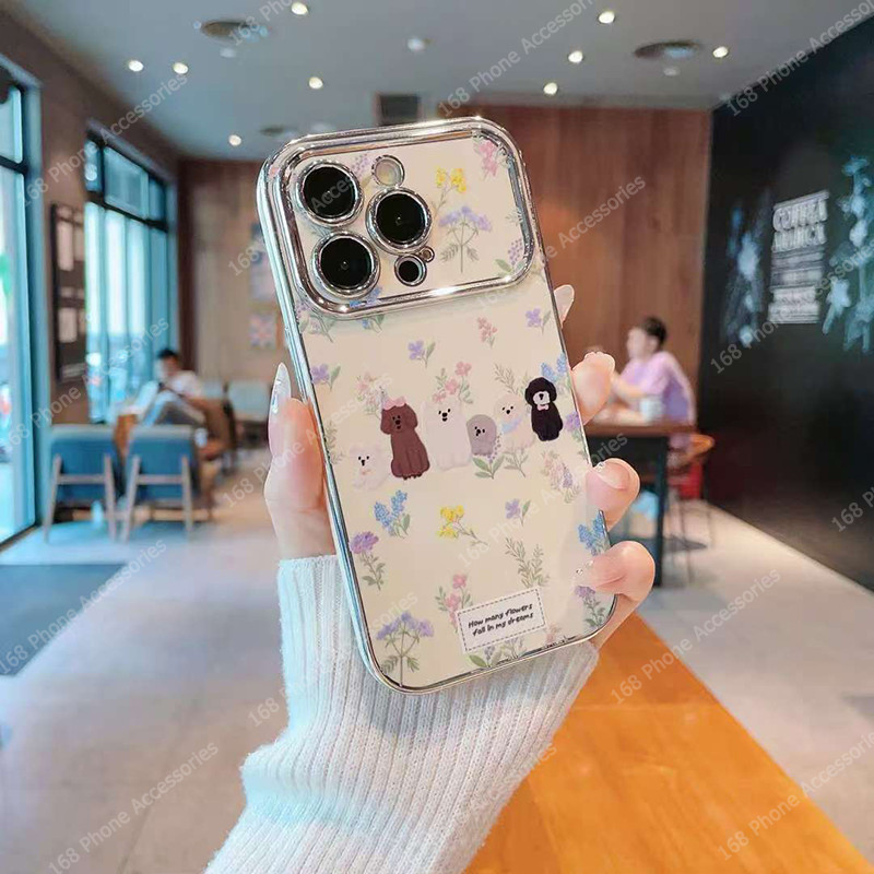 เคส Vivo V40 V30 V29 5G เคส Vivo V40 V30 Pro เคสน่ารักสุนัขผีเสื้อดอกไม้คันธนูกันกระแทกโทรศัพท์เคสพร้อมตัวป้องกันกล้องนุ่มชุบโทรศัพท์สําหรับเด็กผู้หญิงนักเรียนผู้หญิง ราคา ถูกที่สุด ดีลบีเคเค แกลเลอรีภาพที่ 8