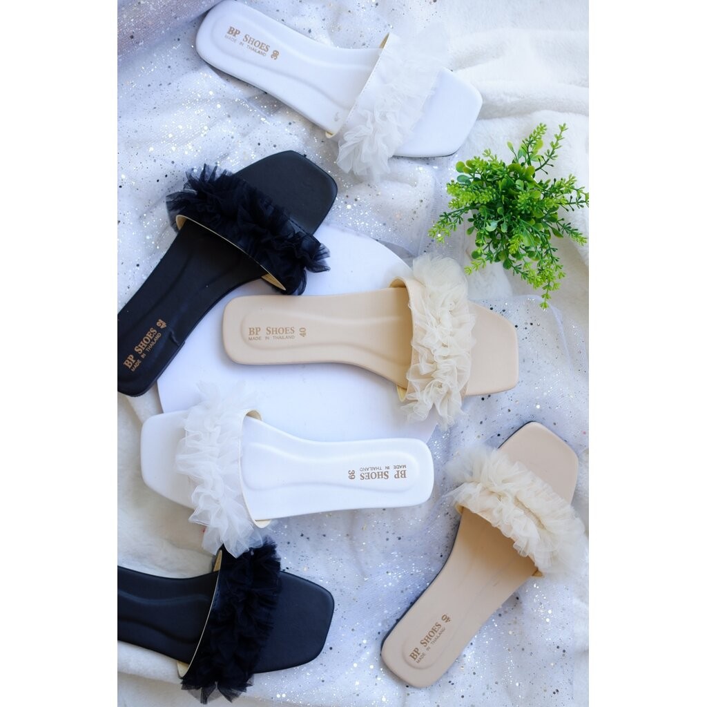 size36-42-รหัสBP055รองเท้าแตะสวมขนคลื่น3สี-รุ่นwave