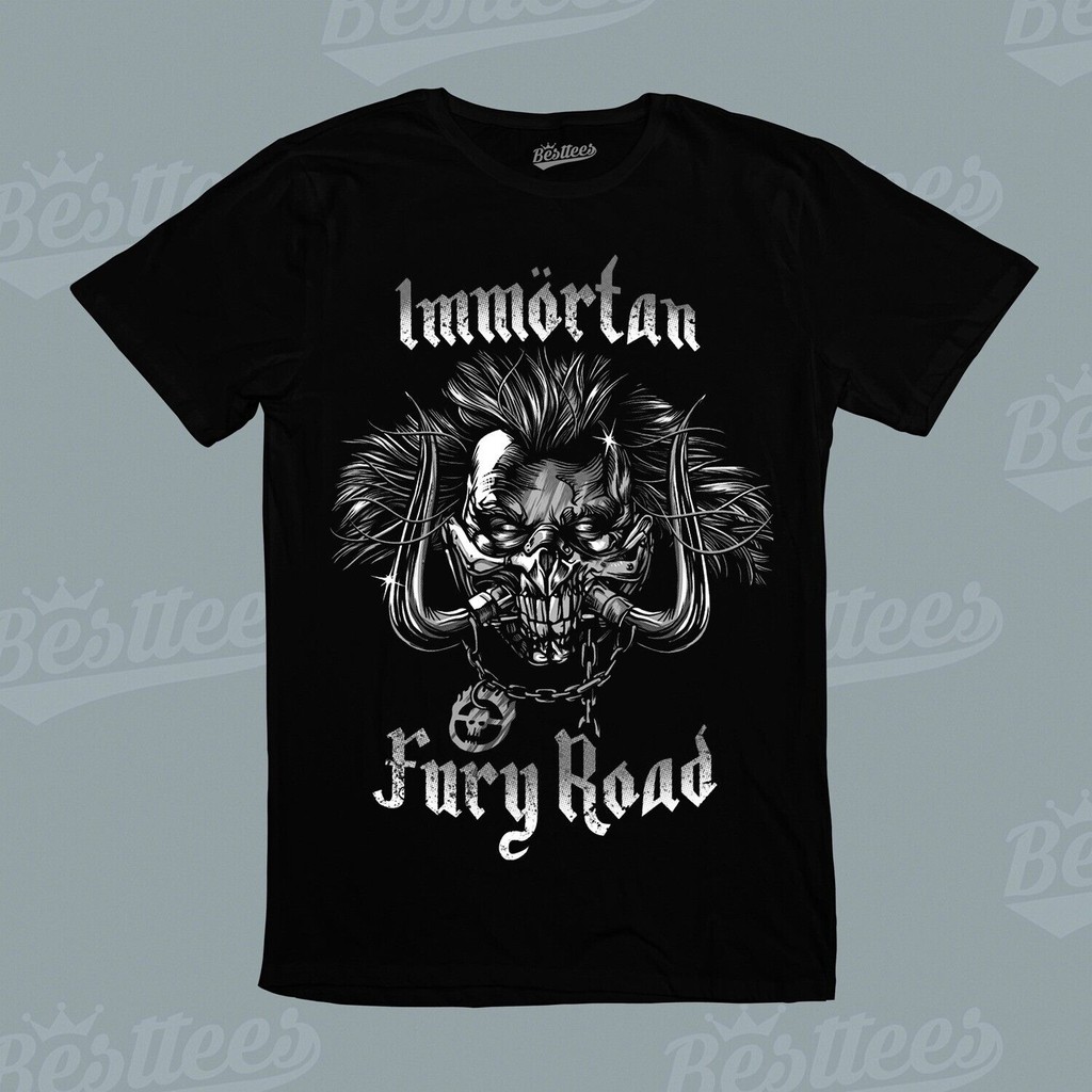 เสื้อยืด tema Mad Max Fury Road แสดงภาพ Immortan Joe สไตล์เมทัล