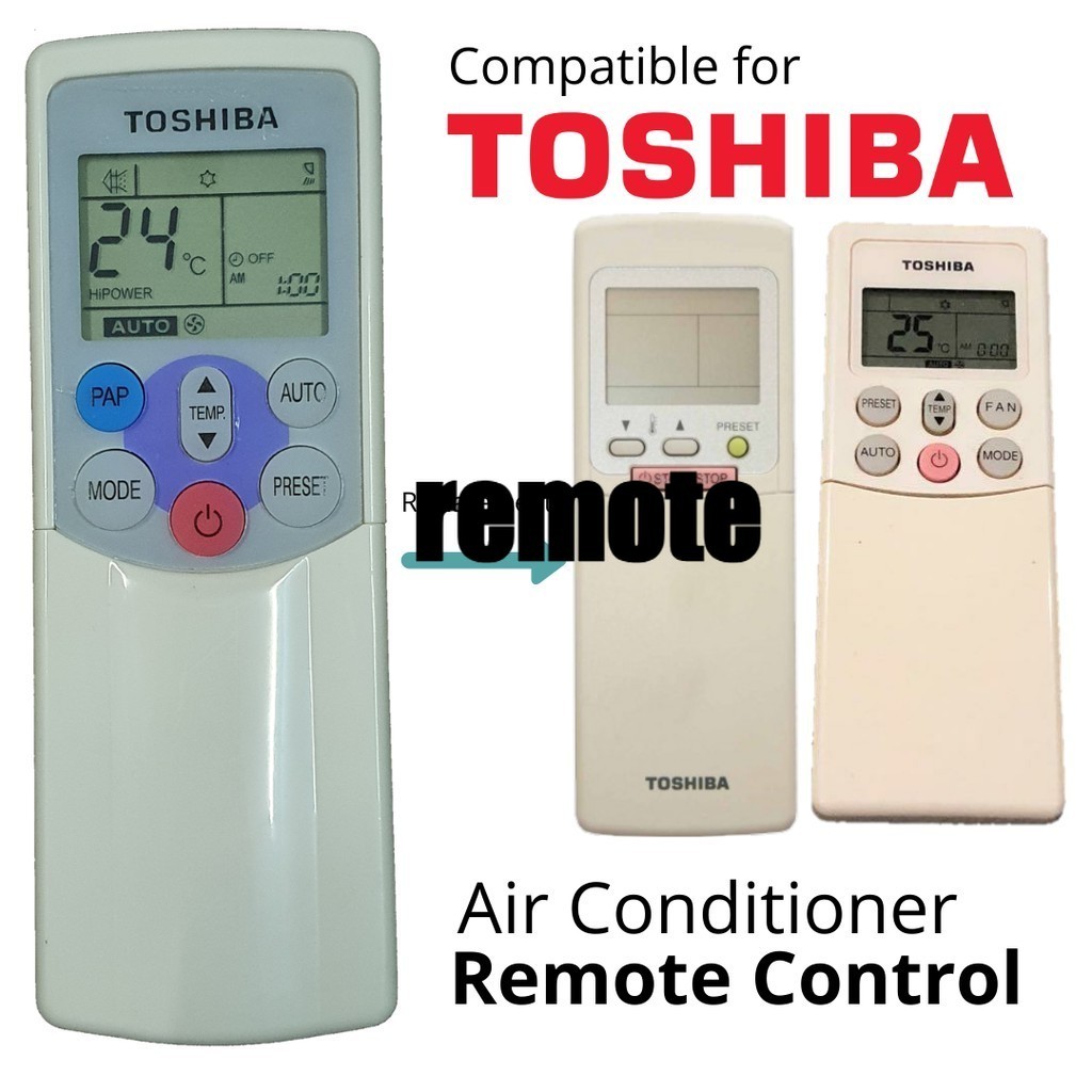 รีโมทคอนโทรล Toshiba AirCond WH-H01JE WC-H01EE WC-H01EF WH-F08J