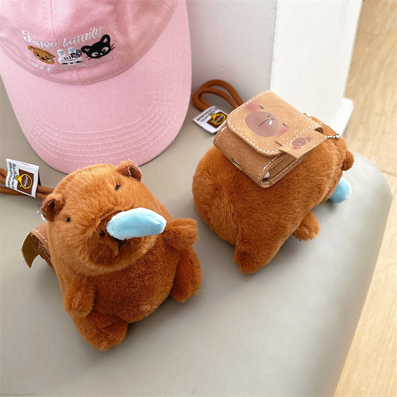 ตุ๊กตาปลาโลมาสําหรับ Airpods 1/2 3 Pro Pro2 Pro3 Airpods4 ชุดหูฟังไร้สายบลูทูธป้องกันกรณี AirPods pro2 Pro3 3 4 หูฟังป้องกันกรณี