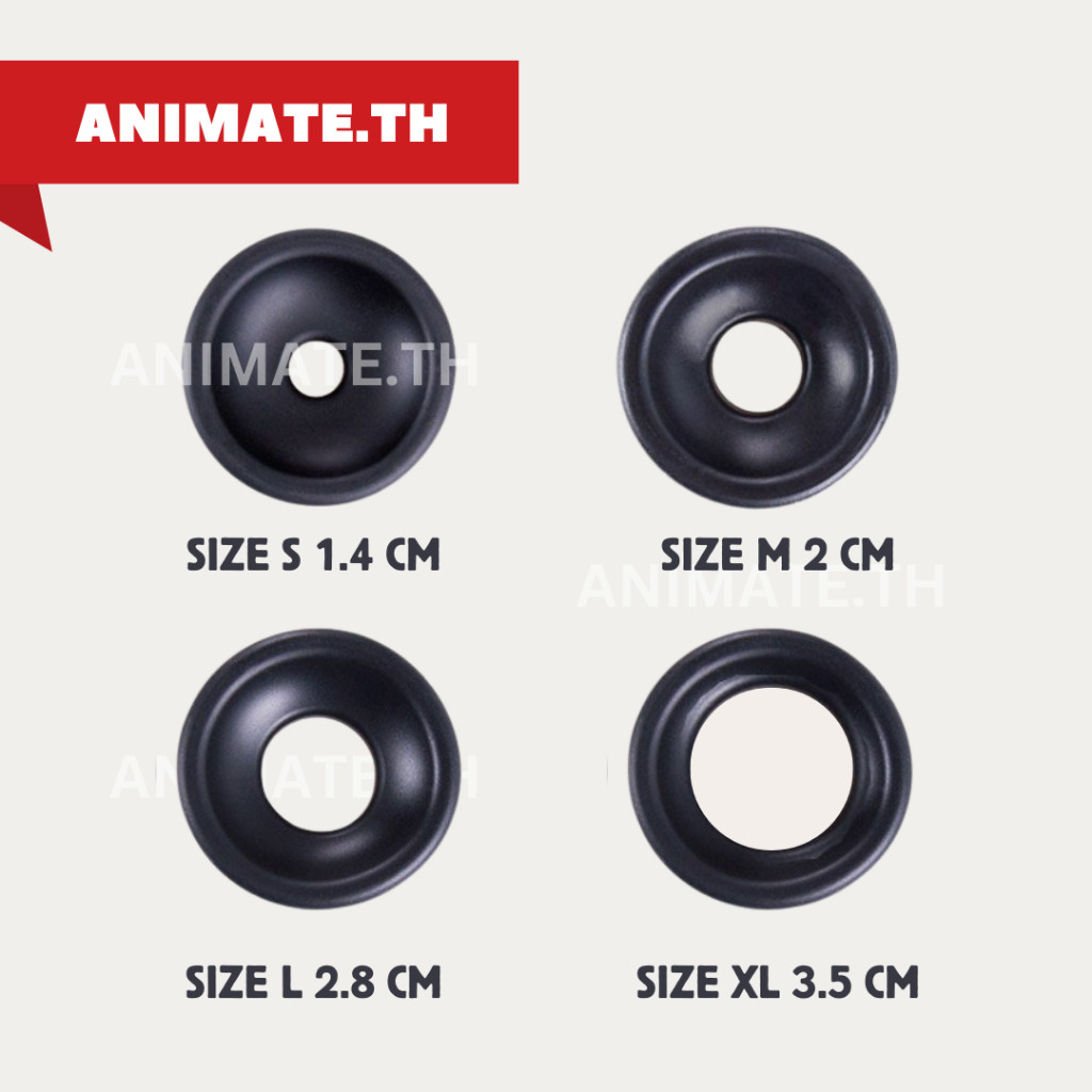 jt5​ ใหม่​ อะไหล่​ ยางกันน้ำ​ สำหรับที่สูบลม​ ท่อ กระบอก​ 7cm​ สีดำ​ ขนาด S​ M​ L​ 1ชิ้น