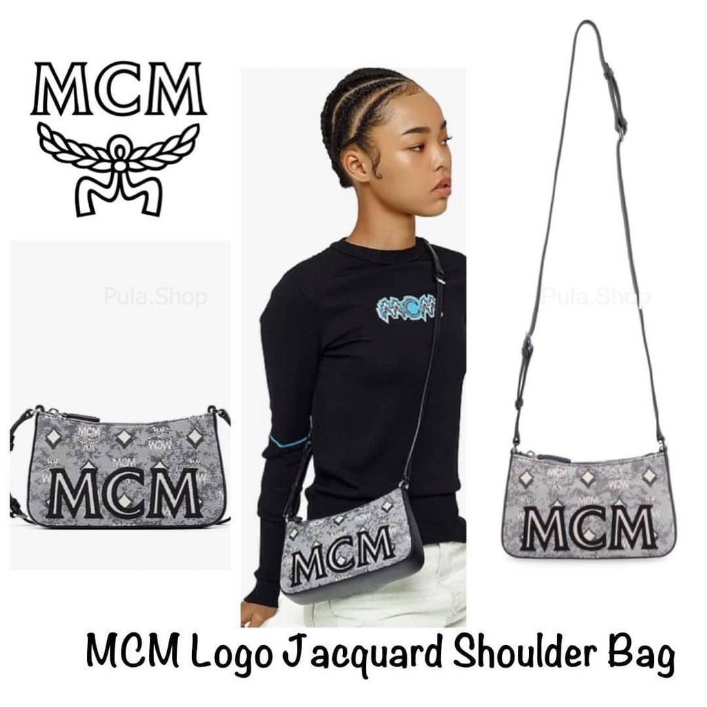 MCM Logo Jacquard Shoulder Bag (factory outlet) 001