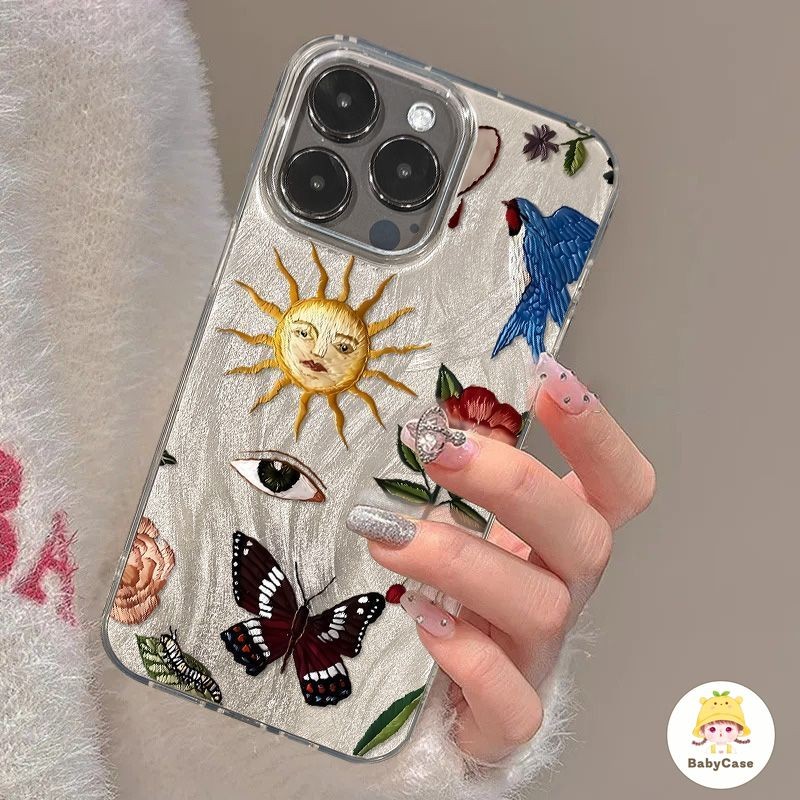 เคสไอโฟน15 16 สำหรับ iPhone 11 13 16 14 15 12 Pro Max 7 16 8 14 15 Plus XR X XS MAX ผ้านิ่มแว่นตาดวงอาทิตย์ตาอาวุโส