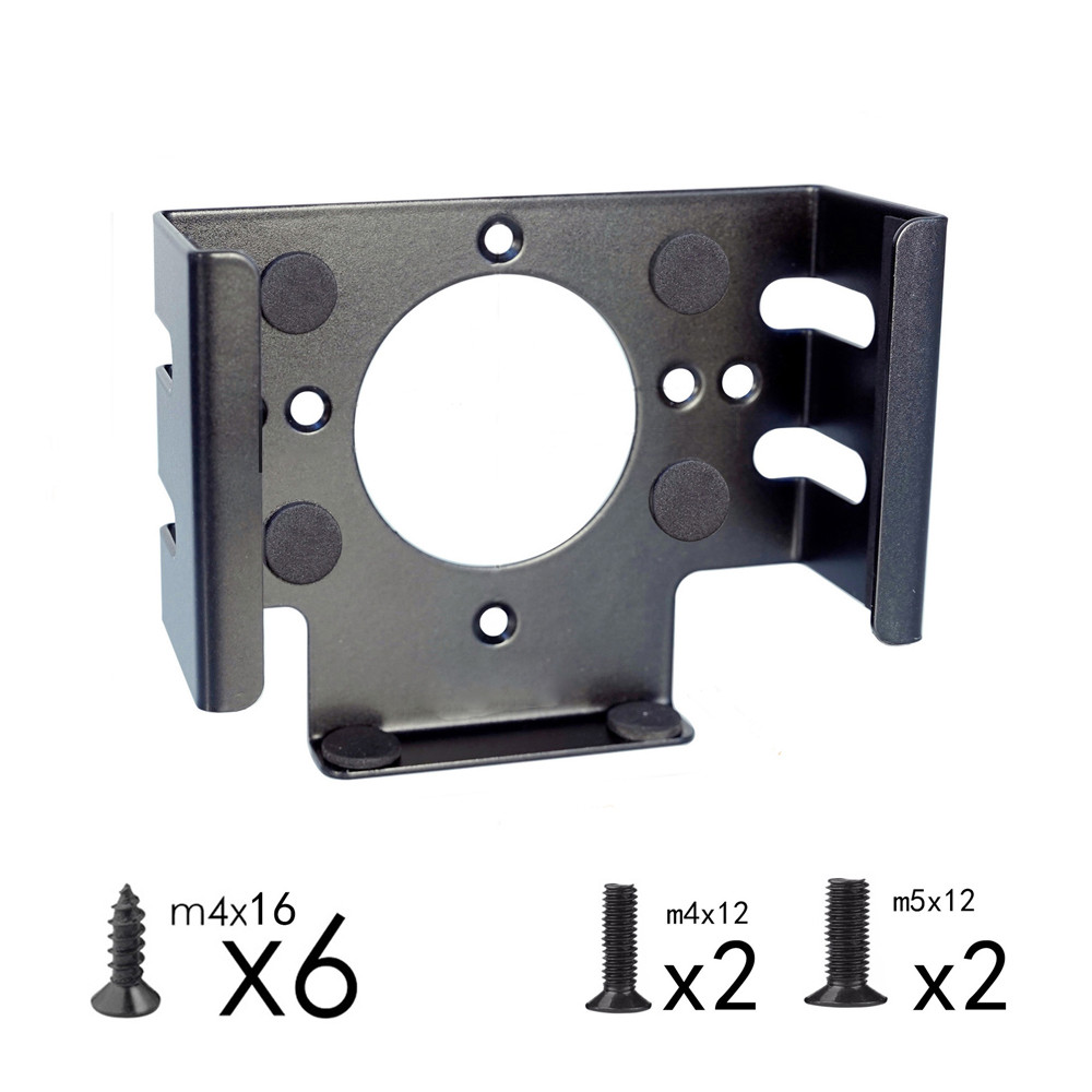 จอแสดงผลสําหรับ Mac mini M4 / M4 Pro 2024 ภายใต้โต๊ะสําหรับ VESA การเชื่อมต่อ Bracket สําหรับ M4 / M4 Pro Wall Mount