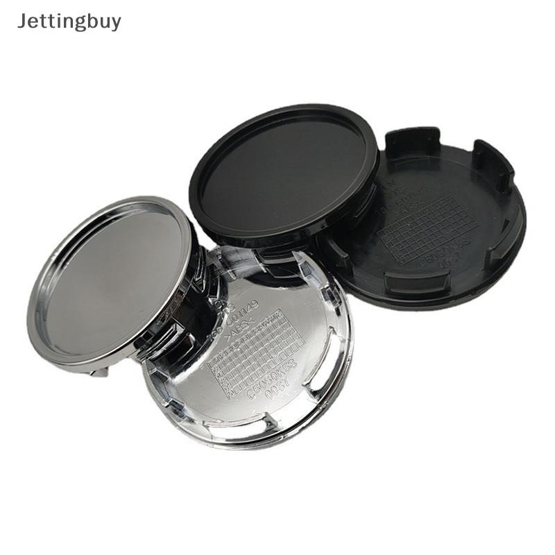 [Jettingbuy] 4 ชิ้น/ล็อต 58 มม.ABS เปล่าศูนย์ล้อฝาครอบดุมล้อรถยางขอบศูนย์ Hub Caps อุปกรณ์จัดแต่งทรงผมใหม่สต็อก