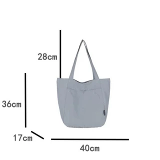 ญี่ปุ่น Minimalist Nylon Crossbody Bag แฟชั่นสไตล์ใหม่ Casual อเนกประสงค์ไหล่ความจุขนาดใหญ่สีทึบอินเทรนด์ Tote