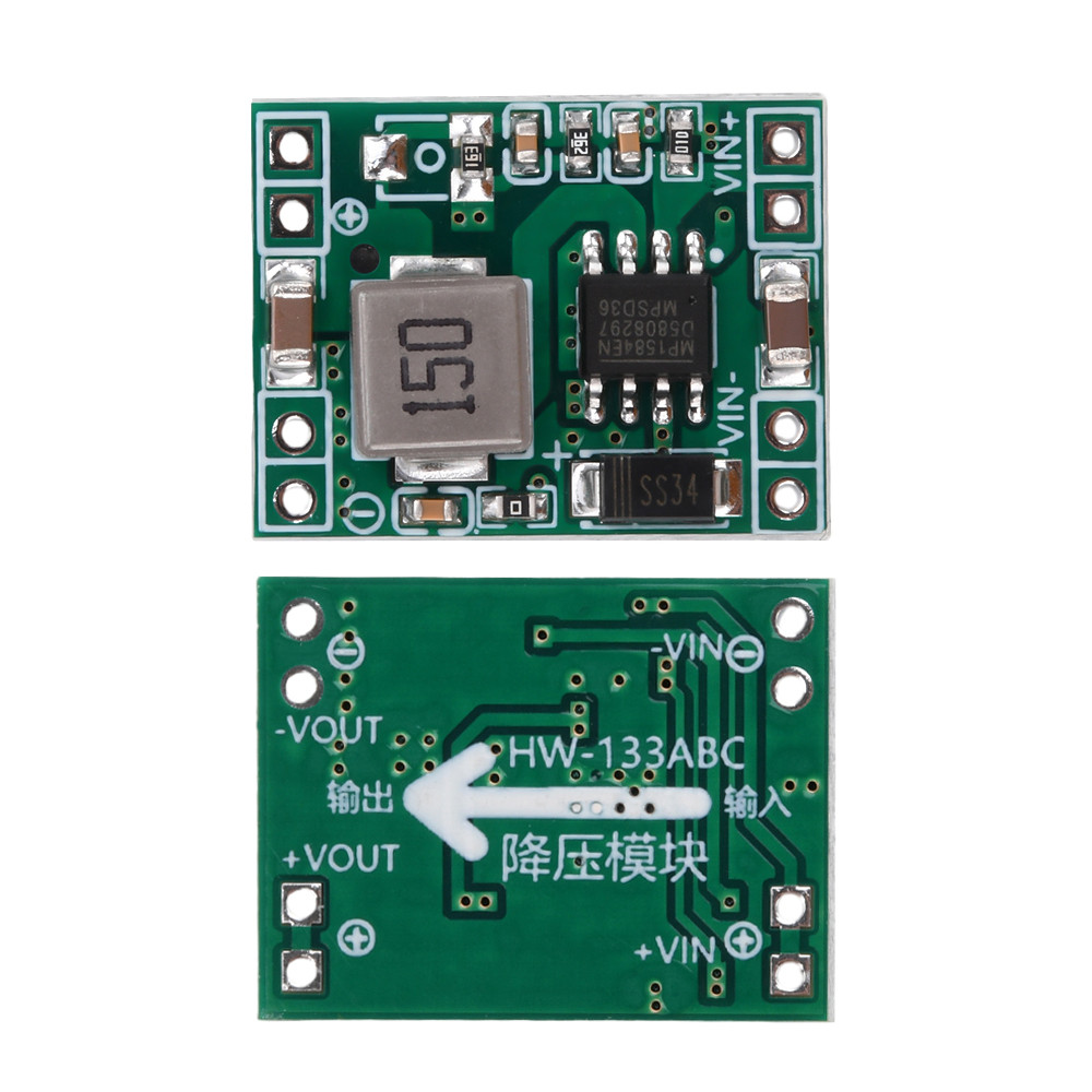 Dc7v-28v ถึง DC5V 3A MINI Buck Board โมดูลแปลงสเต็ปดาวน์