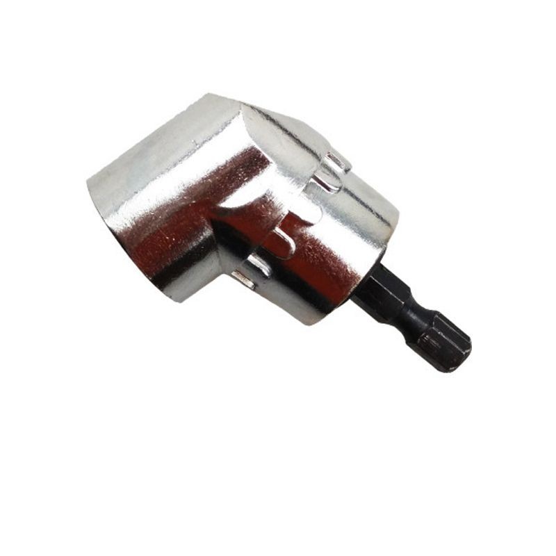 🏠 เจาะมุมขวา,105 องศามุมขวาไดร์เวอร์มุมขยายพลังงานไขควงเจาะสิ่งที่แนบมา 1/4 นิ้ว Hex บิตซ็อกเก็ตไขควงผู้ถืออะแดปเตอร์ - รูปที่ 7