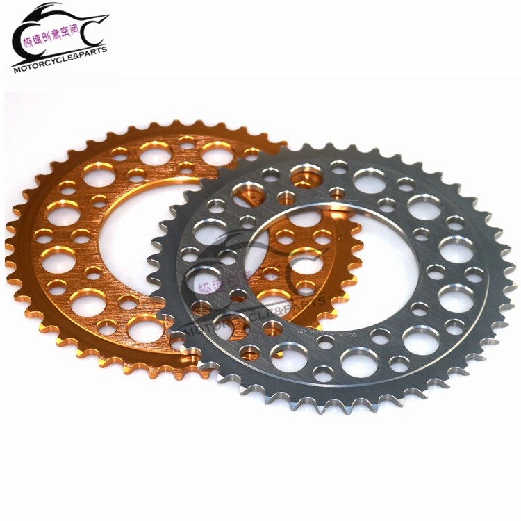 เหมาะสําหรับ KAWASAKI KAWASAKI Ninja400 Z400 ดัดแปลงน้ําหนักเบา CNC แผ่นโซ่ด้านหลังแผ่นโซ่ด้านหลัง