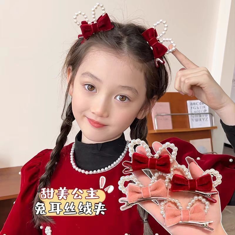 Nwe BowknotSimple French Summer เครื่องประดับผมผู้หญิง Bowknot Clip Hairpin เครื่องประดับผม