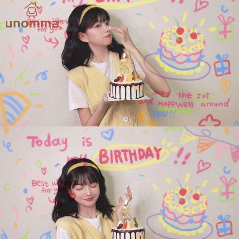 🎈โปรเจคเตอร์วันเกิด ครบรอบ Birthday projector วันเกิด ไฟถ่ายรูป โปรเจคเตอร์จิ๋ว สําหรับตกแต่ง unomma - รูปที่ 6