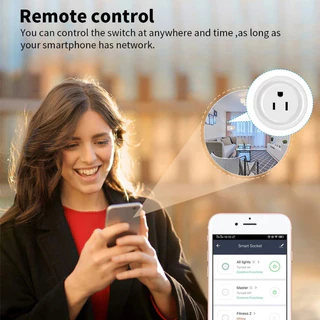 WiFi สมาร์ทปลั๊กสมาร์ท Tuya ซ็อกเก็ต 10A 16A 20A พร้อม Power Monitor จับเวลา Smart Life Voice Control