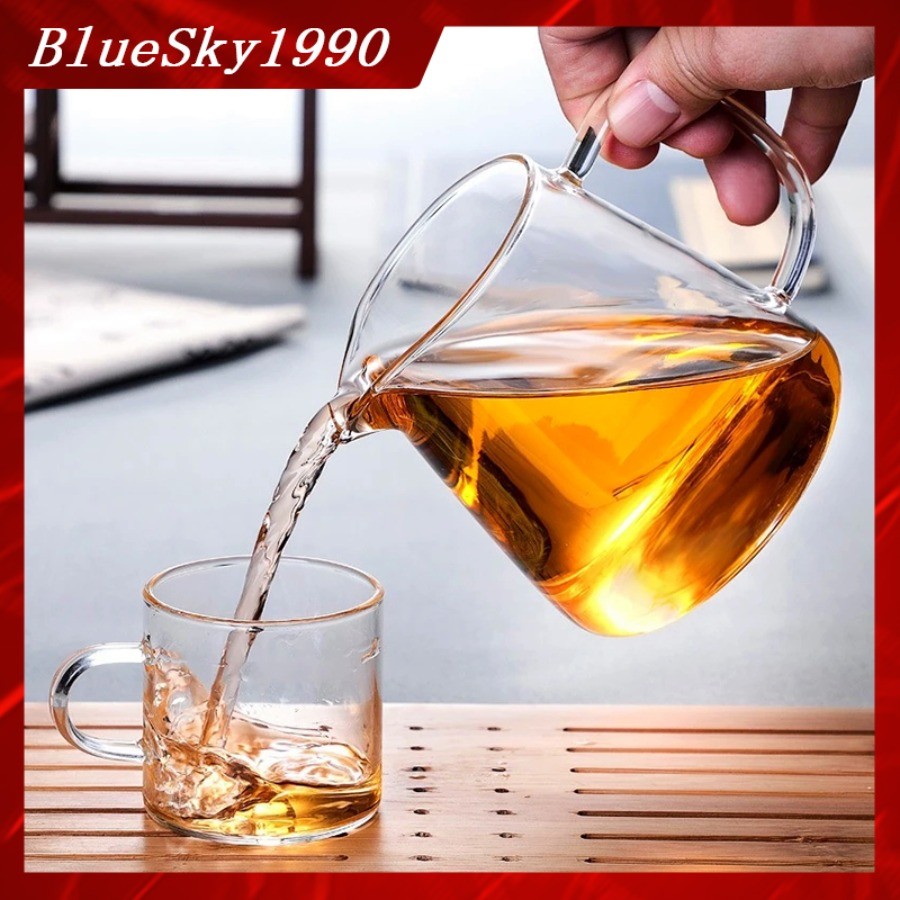กาชงชา กาน้ำชา กาต้มชา ทนต่ออุณหภูมิสูง วัสดุแก้วคุณภาพสูง 600ml Glass teapot