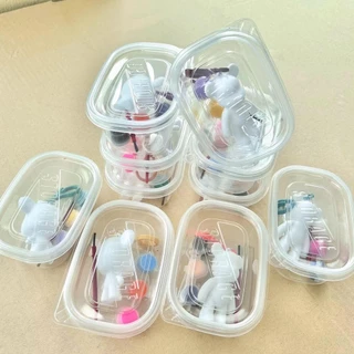 ตุ๊กตาระบายสี DIY ของขวัญ ชุดระบายสีตุ๊กตาหมีพร้อมพวงกุญแจ สีและพู่กันครบเซ็ต พัฒนาทักษะศิลปะ เสริมสร้างจินตนาการ สนุกสน