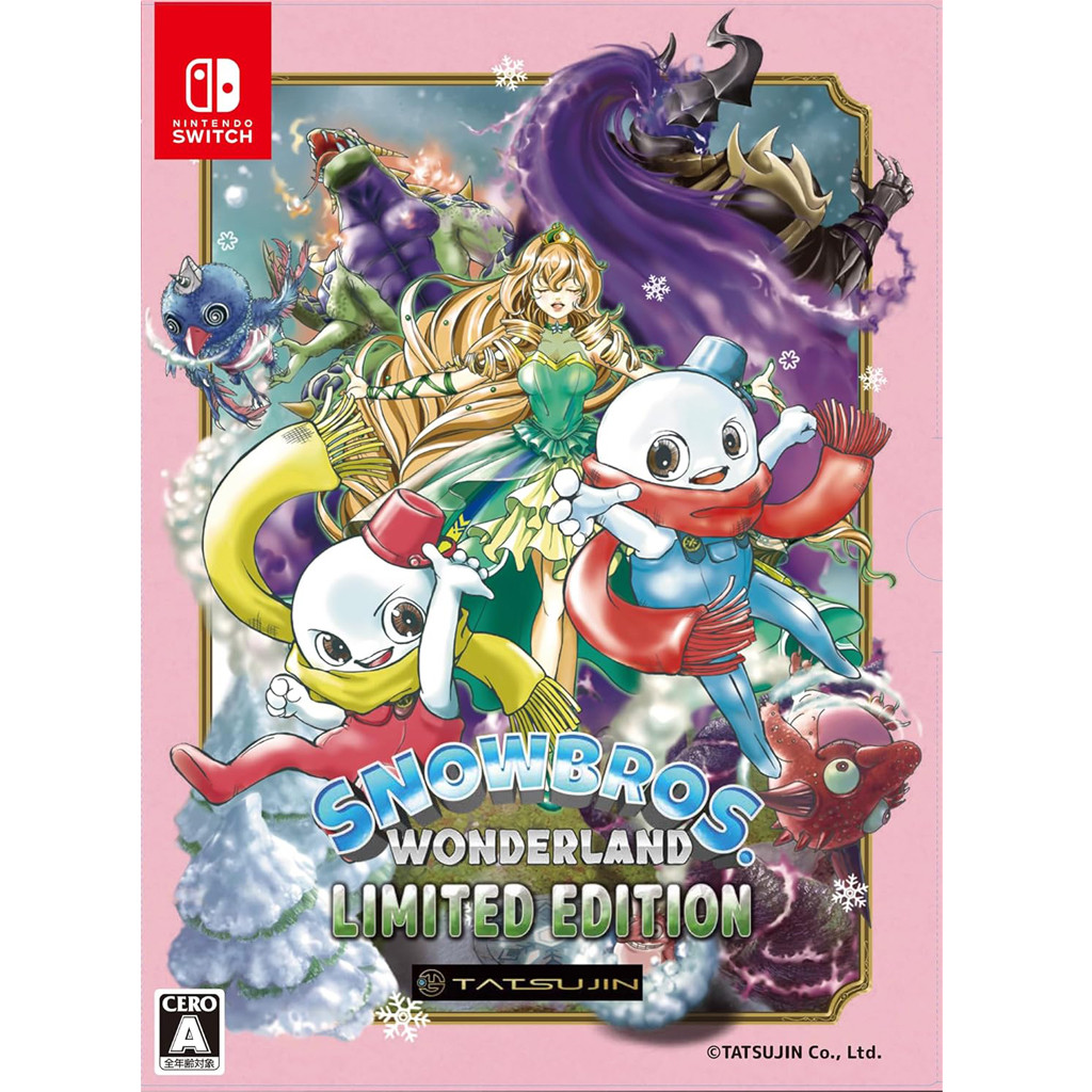 (พร้อมส่ง)Nintendo Switch : Snow Bros. Wonderland - Limited Edition (Multi-Language)(JP)(Z2)(มือ1)