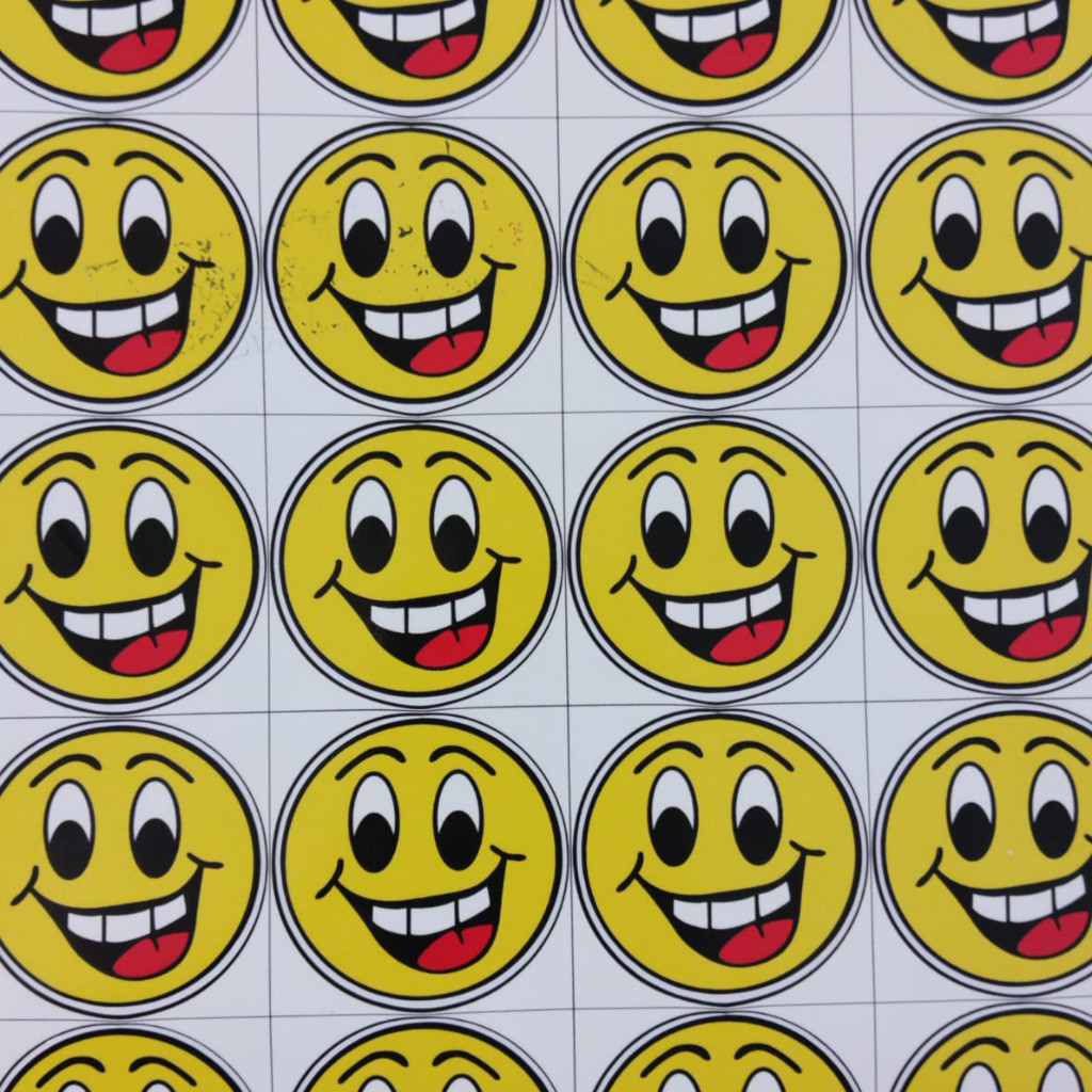 SMALL SPOT DOP EMOTICON STICKERS EXPRESSION VARIATIONS