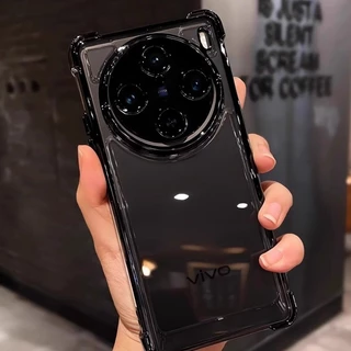 ปลอกสําหรับ Vivo X300 X200 X100 Pro X200Pro X300Pro X300FE X300S 5GชุบซิลิโคนTPUนุ่มกันกระแทกใสนุ่มเคสโทรศัพท์ป้องกันการตกเต็มปกหลัง