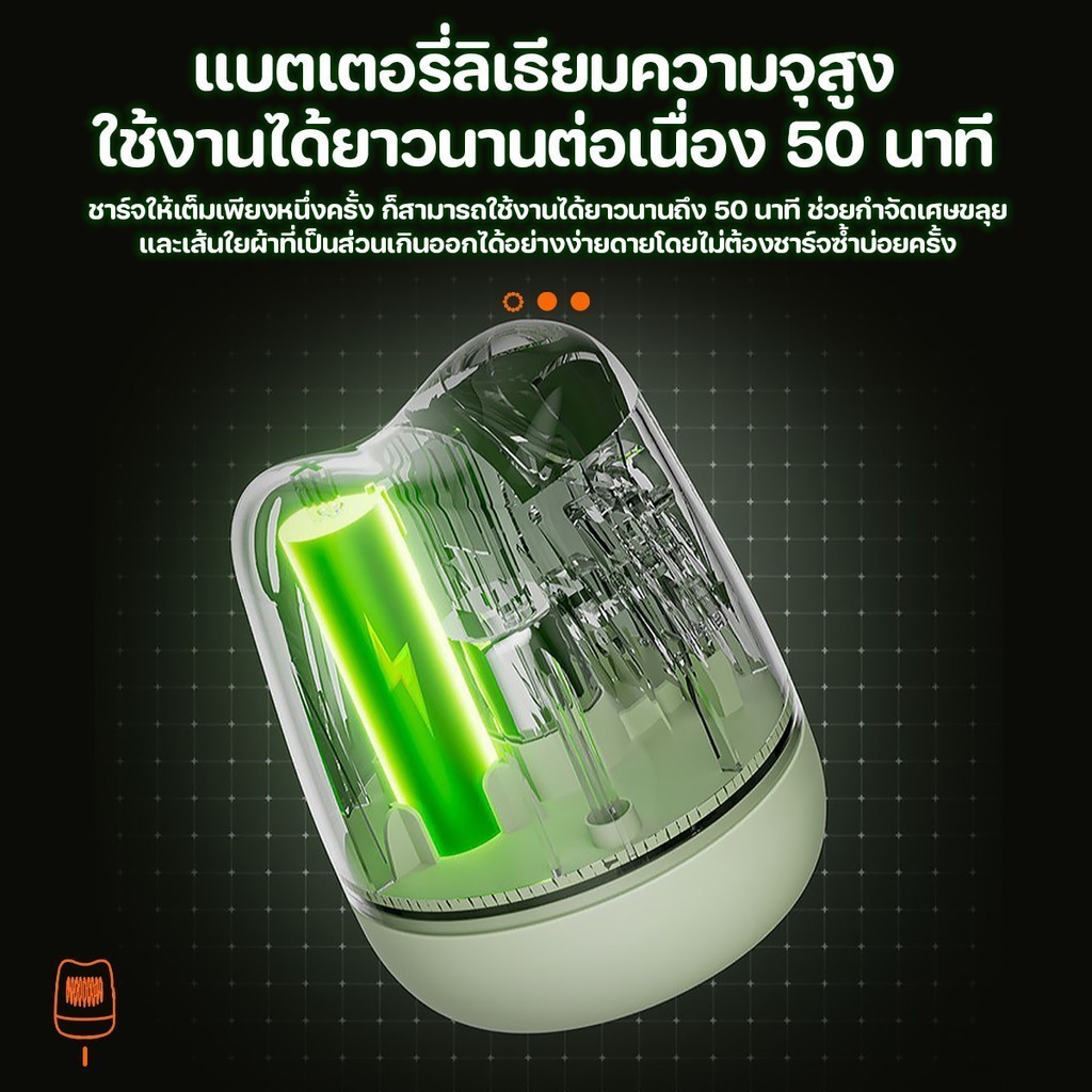 เครื่องตัดขุยผ้า เครื่องกำจัดขุยผ้า ขนาดเล็ก กะทัดรัด พกพาง่าย ทำงานได้ดีในการกำจัดขนปุกปุย - รูปที่ 7