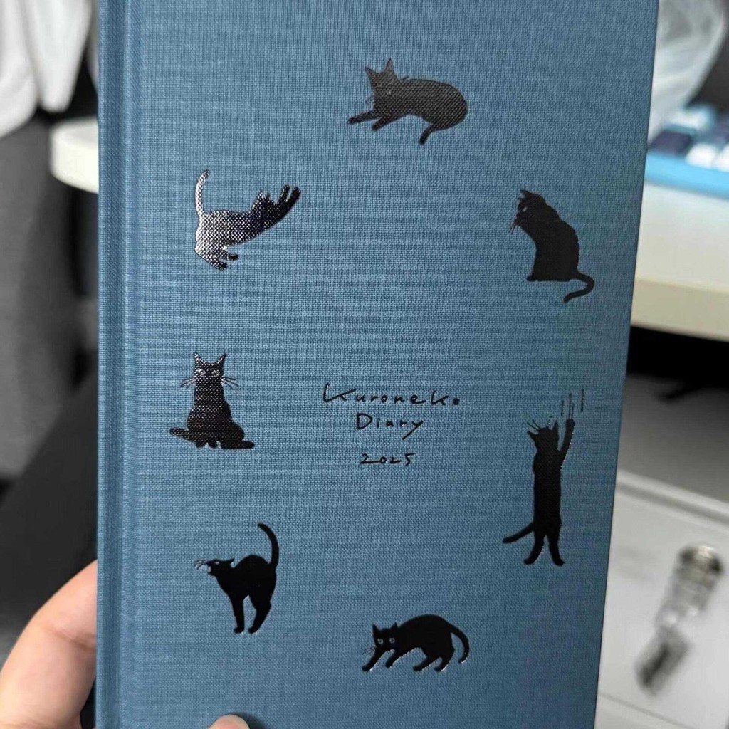 Dreamerhouse 2025 todolist Schedule Notebook B6 Weekly Planner Cat Illustration Clock-in Planer Note