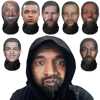 หน้ากาก Balaclava 3D Face Cover ลายคนดัง สมจริง สนุกสนาน เหมาะสำหรับแฟนตลกและงานคอสเพลย์