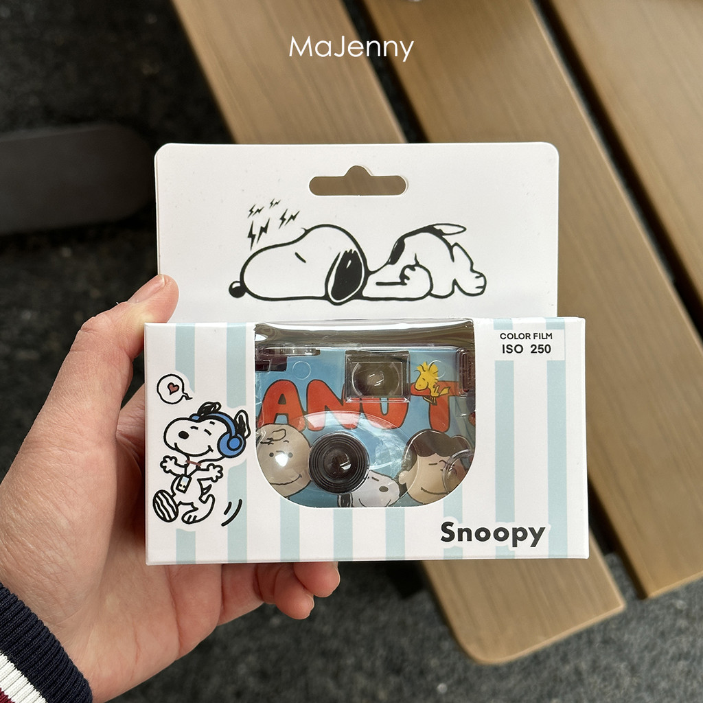 [กล้องฟิล์ม] Snoopy Snoopy ฟิล์มกล้องฟิล์มแบบใช้แล้วทิ้งนักเรียนระดับไฮเอนด์สร้างสรรค์ของขวัญวันเกิดปีใหม่สาว
