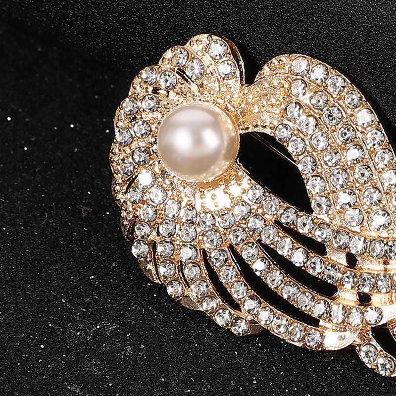 ในไทย✨ระดับไฮเอนด์ เข็มกลัด คงที่ เสื้อผ้า ประณีต เข็มกลัด แฟชั่น ความรู้สึกของการออกแบบ หมุด ผู้หญิง.COD - รูปที่ 5