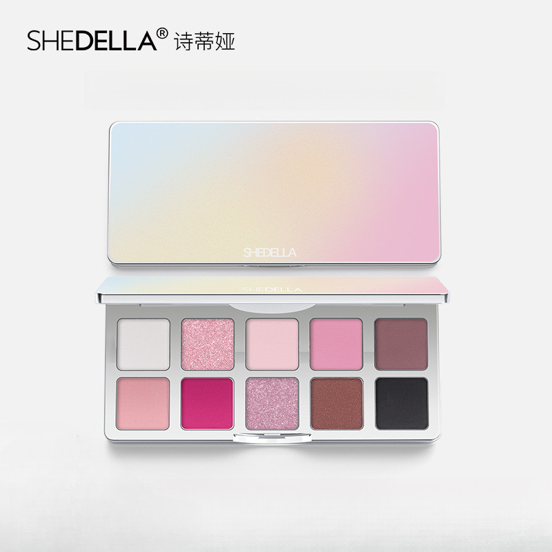 แผ่นอายแชโดว์สิบสี Shedella สร้างเมคอัพตาสโมคกี้ 2JE4