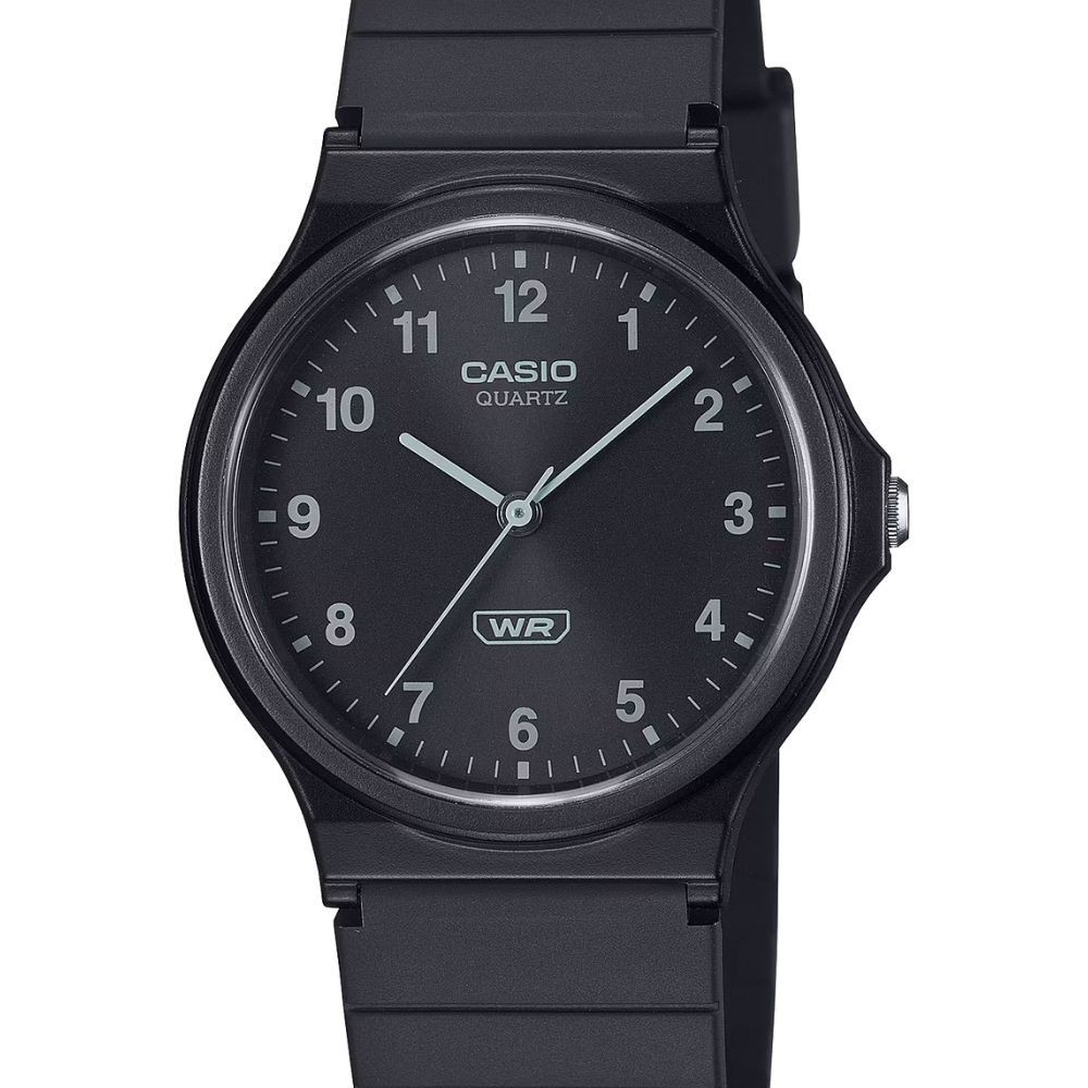 CASIO นาฬิกาข้อมือ CASIO รุ่น MQ-24B-1BDF สายเรซิน สีดำ
