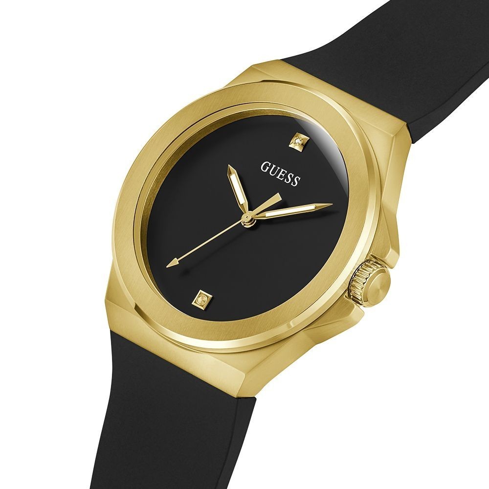 GUESS นาฬิกาข้อมือ รุ่น VINYL GW0790G1 สีดำ