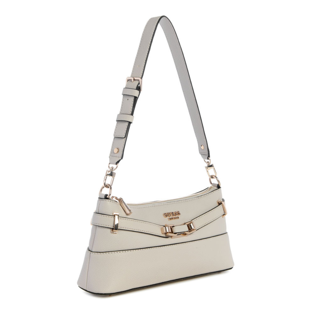 GUESS กระเป๋า รุ่น BG952717 SILVYE SHOULDER BAG สีขาว