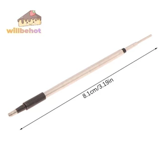 [Willbehot-t] เซรามิคความร้อนบัดกรีเหล็กเคล็ดลับใบมีดปลายเกือกม้าปลายรอบชี้สแตนเลสหัวแร้งเครื่องมืออุปกรณ์เสริม [ใหม่]