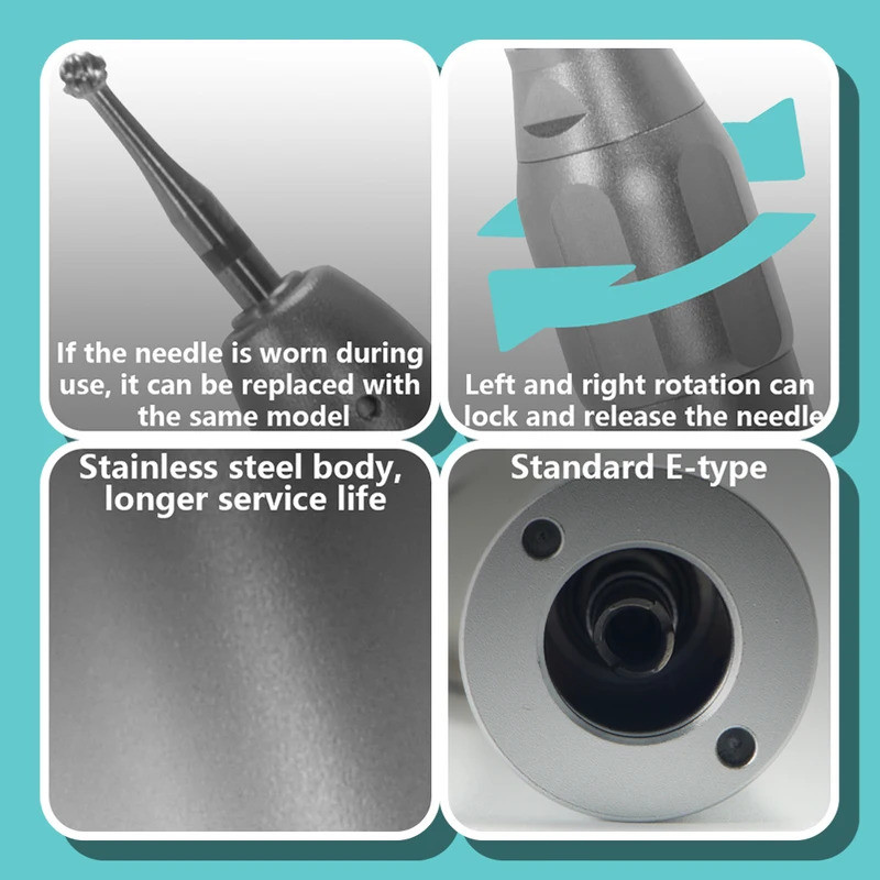 MBM Dental Osteotomy Handpiece Surgical Contra Angle Handpiece Low Speed Osteotomy Handpiece for Den