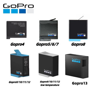 แบตเตอรี่ Gopro แท้ 100% สำหรับ 4/5/6/7/8/9/10/11/12 แบตเตอร…