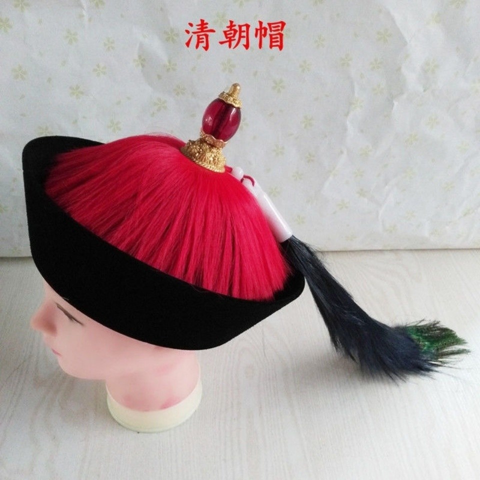 Qing Dynasty Top Universal Qing Dynasty หมวกอย่างเป็นทางการ Qing Dynasty หมวกอย่างเป็นทางการ Yipin ส