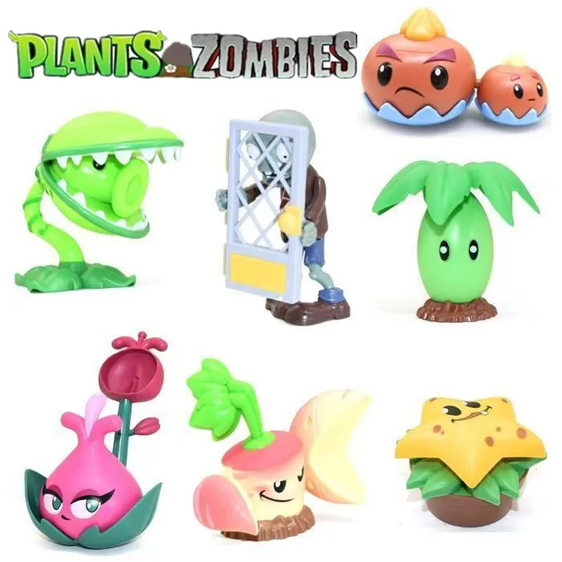 พืชเทียบกับ Zombies 2 ร่ม Leaf Screen ประตู Zombie Peashooter ตัวเลขของเล่น PVZ ตุ๊กตา