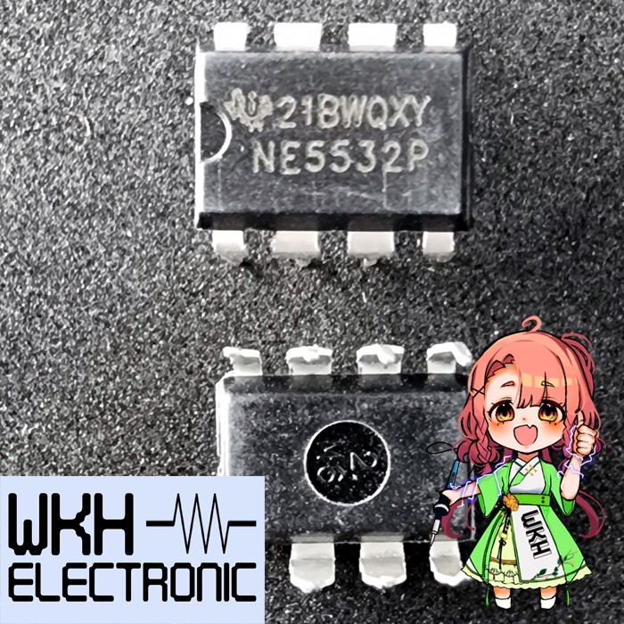 เครื่องมือชิ้นส่วน NE5532 DIP NE5532P NE5532A SA5532 SA5532A Op Amp