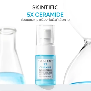 SKINTIFIC- 5X Ceramide Serum เซรั่ม เซราไมด์ เซรั่มบํารุงผิวหน้า (ที่ช่วยซ่อมแซมผิวที่ถูกทำลายอย่างล้ำลึก)20ml/50ml
