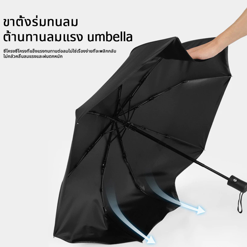 ร่มพับกัน UV กันฝน EVA พกพา thumbnail 8