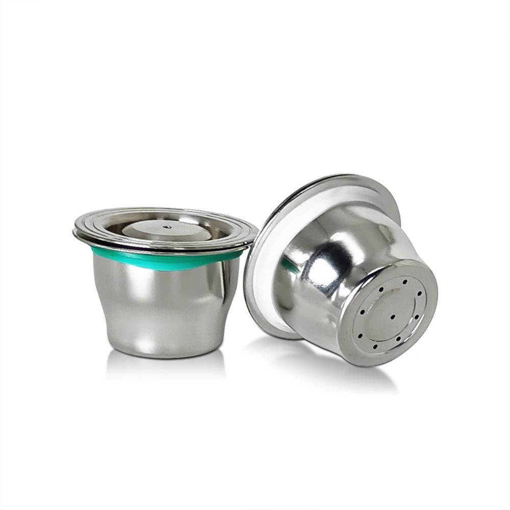 TME Reusable Pods สําหรับ Nespresso แคปซูลสแตนเลสแบบใช้ซ้ําได้ Crema Espresso ตัวกรองกาแฟ Reusable Pods อุปกรณ์กาแฟ - รูปที่ 4