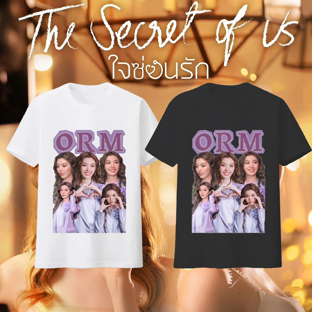🍈 HOT Ready stock 2025 The Secret Of Us lingorm tee ormkornnaphat Lingling kwong เสื้อยืดผ้าฝ้าย Uni
