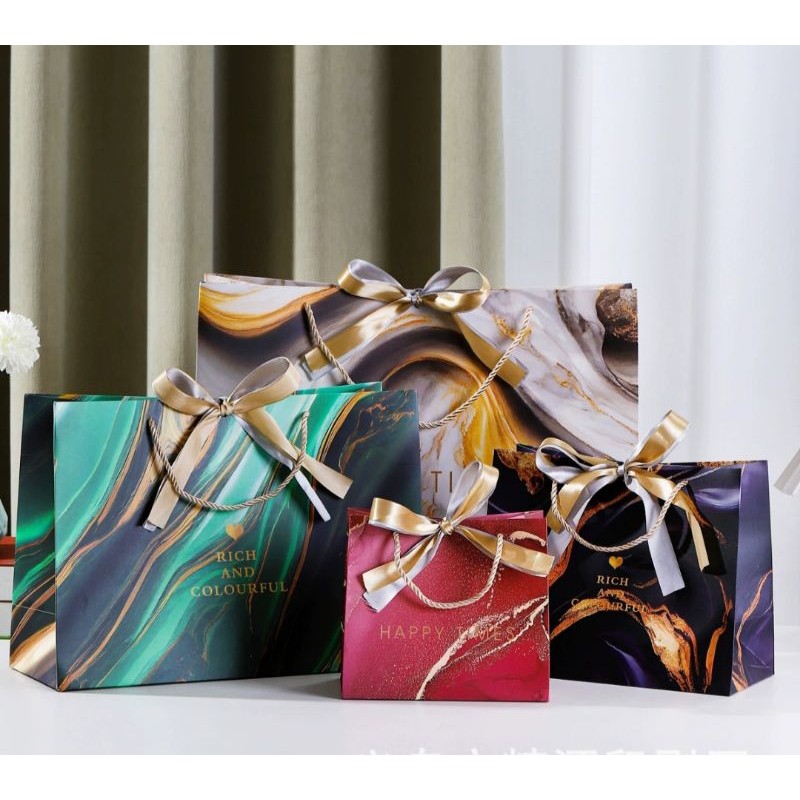 PREMIUM HAMPERS PURPLE RICH HAPPY TIMES GOODIE BAG SUPER PRACTICAL GIFT WRAPPING