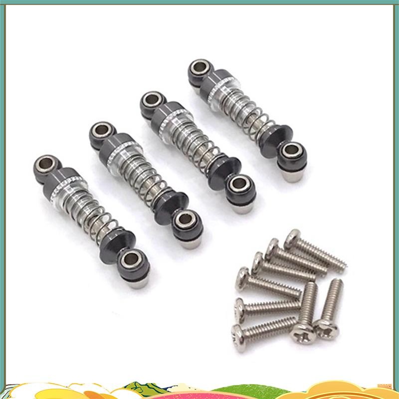 Damper โลหะ 4 ชิ้นสําหรับ  284131 K969 K979 K989 K999 P929 P939 1/28 RC รถอะไหล่อัพเกรด