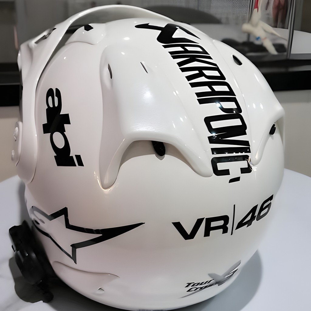 A-Star ชุด DIY หมวกกันน็อคสติกเกอร์กันน้ํารถจักรยานยนต์สกู๊ตเตอร์ด้านข้าง Fender tank Decor ดัดแปลงสําหรับ Yamaha xmax aerox vario beat adv pcx scoopy mio i 125 150 160 Sniper 155 - รูปที่ 6