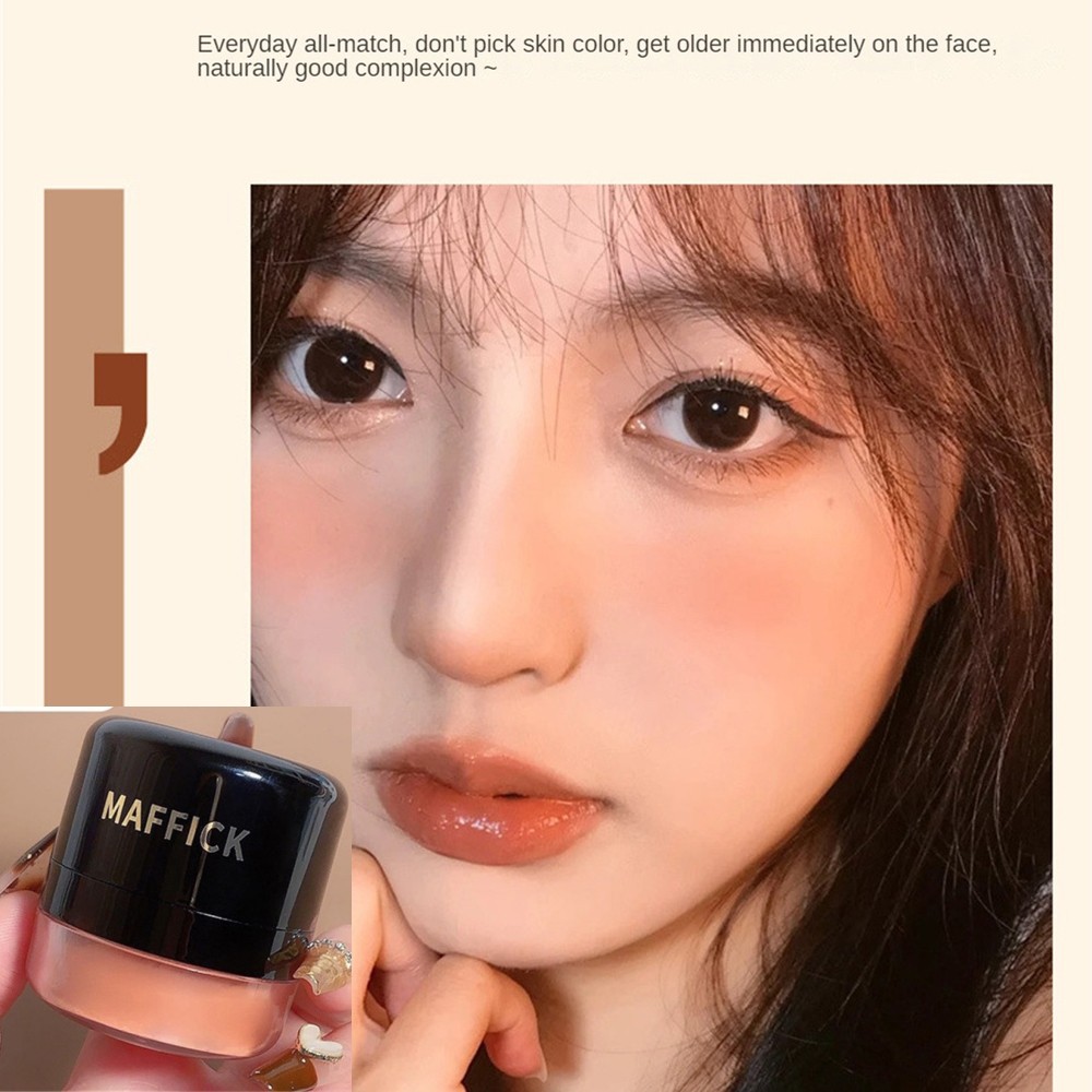 【จัดส่งภายในประเทศ】Maffick Vigor เป็นบลัชออนอ่อนนุ่มและเป็นธรรมชาติกันน้ำเหงื่อและติดทนนาน