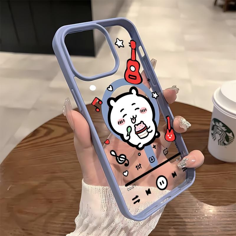 สําหรับIphone 手机壳 11Pro 13Pro 11 12 13 14 15 16Plus 11 12 13 14 15 16PRO MAXน่ารักการ์ตูนไอศกรีมผู้ช