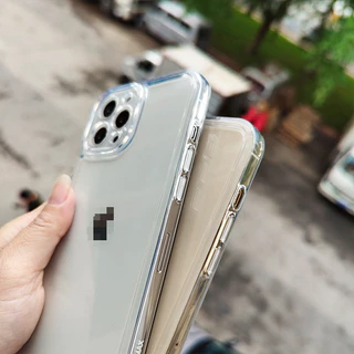 ใช้ได้ iPhone 11 13 12 14 15 Pro MAX 14 15 7 8 Plus XR XSMAX SE2020 เคสโทรศัพท์ซิลิโคนกันกระแทกโปร่งใสคุณภาพสูง